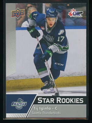 Tij Iginla SR 2022-23 Upper Deck CHL #358 EX or Better