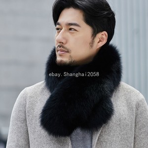 real fox fur collar
