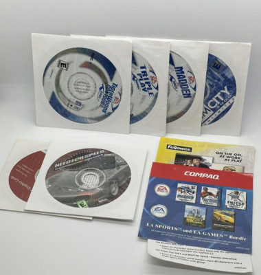 Compaq computer games lot Most games are new and sealed