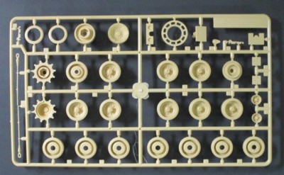 Academy 1/35th Scale M1-A1 Abrams MBT Parts Tree A from Kit No. 1345