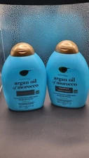 OGX Renewing + Argan Oil- Morocco Repair&Strength Shampoo Conditioner 13 oz 1F7
