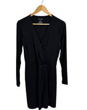 Nine West women's Sheath dress long sleeve V neck size M