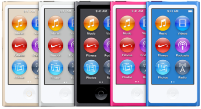 Apple iPod Nano 7th 8th Generation 16GB - Brand New Battery with