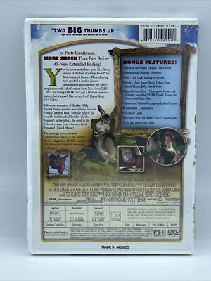 Shrek (DVD, 2003) Brand New Sealed, Mike Myers, Eddie Murphy