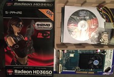 Scheda video agp ATI RADEON SAPPHIRE HD3650 512MB ddr2 64bit Dual DVI-I bundle