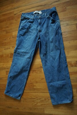 Vintage Mens Gap Carpenter Jeans Size 38x32 Made in USA | eBay