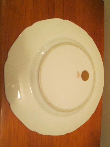 Limoges French Royal China 22kt Gold Trimmed Cabinet Plate 10-3/4" France - Picture 8 of 8