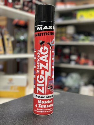 Zig Zag, Spaziotempo, Insetticida Multinsetto Spray Per Insetti Striscianti E Volanti, Agisce Istantaneamente, Formato 500 Ml (Confezione Da 2 - Foto 8