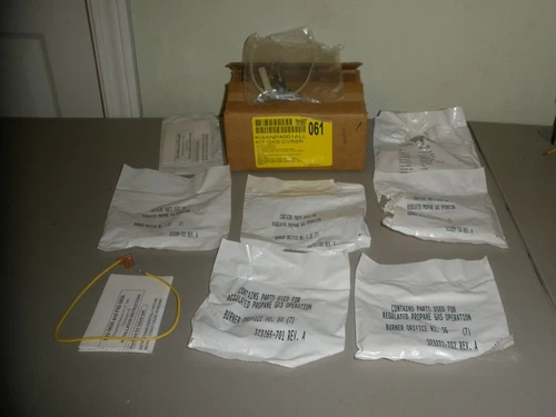 CARRIER KGNAP4001ALL GAS CONVERSION KIT NAT TO PROPANE "MISSING PARTS"