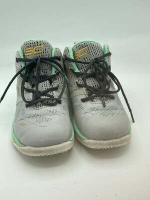 Under Armour SC Steven Curry Mint Green Gray Basketball Shoes