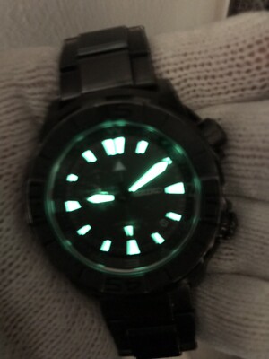 SEIKO SUPERIOR AUTOMATIC DIVER 100M 4R37-00F0 PVD MENS 45mm | eBay