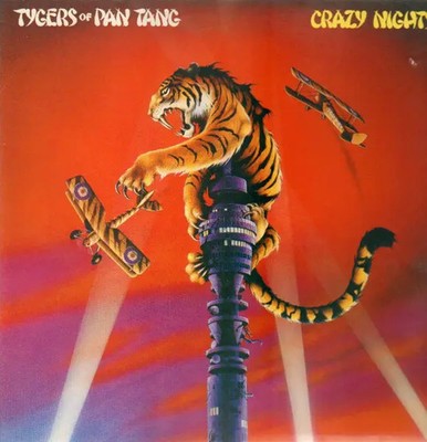 Tygers Of Pan Tang Crazy Nights MCA Records Vinyl LP