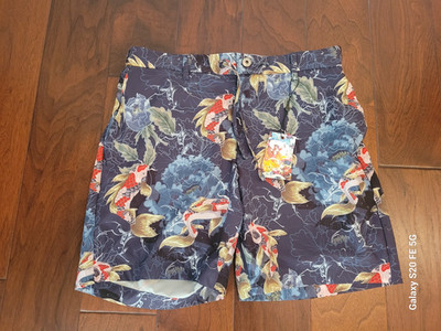 NWT Robert Graham Palmico Sound Shorts Multi, Men's Size 32