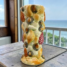 Vintage Sylvac 4157 Sea Shell Vase Reginald Shufflebotham England 16cm - VGC