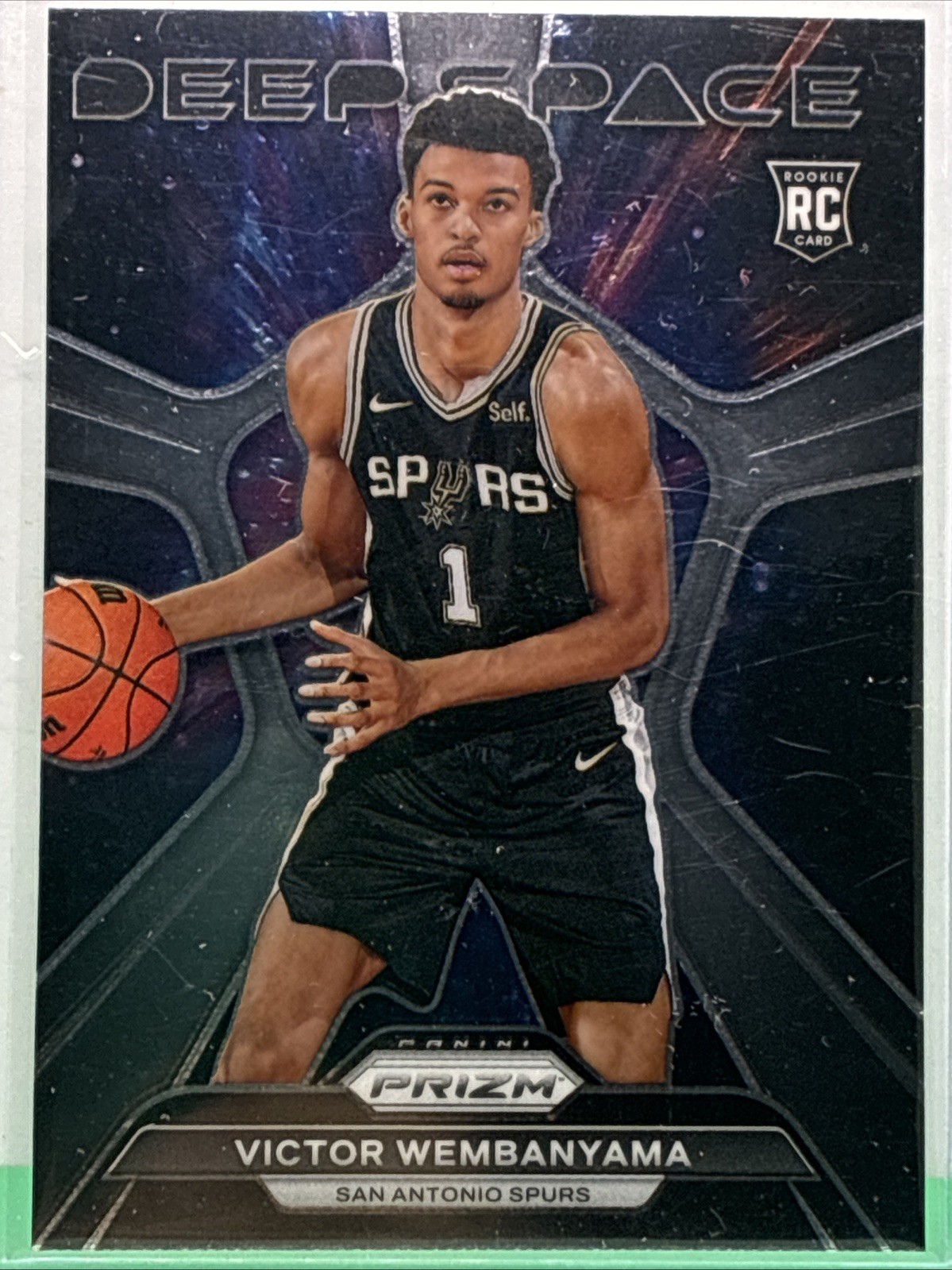 2023-24 Panini Prizm - Deep Space Victor Wembanyama #1 (RC)