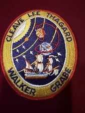 STS-30 Space Shuttle Atlantis Crew Patch Cleave Lee Thagard Walker Grabe NASA