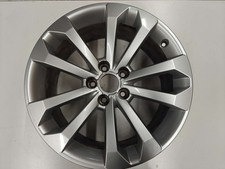2013-2017 Audi Q5 18x8 ET32 OEM Wheel Rim Split 5 Spoke 8R0601025BM (CP)