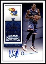 2015 Panini Contenders Draft Picks #111a Cliff Alexander Rookie Auto E1