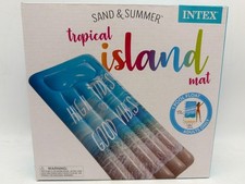 Sand & Summer Tropical Island Mat Pool Float ...