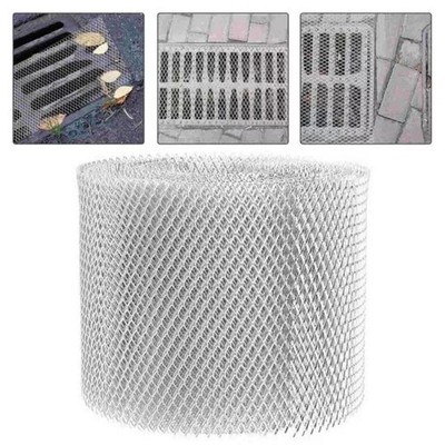 Dachrinnenschutz für für EAVE Aluminium Gitterfilter mit Montageclips