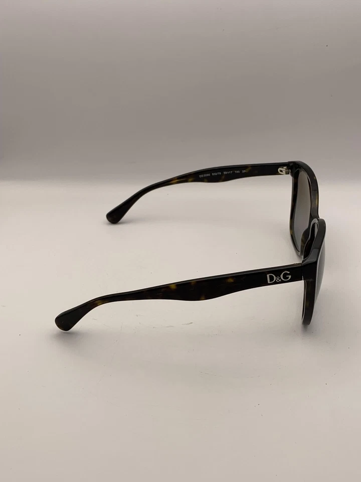 Dolce & Gabbana Sunglasses Womens 59-17-140 Tortoise Polarized Gradient DD3090 - Image 3 of 4