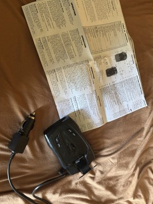 Whistler Z-19R+ Radar Detector X Ka VG-3 POP Mute Mode w/ Power Cord & Manual