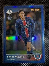 2024-25 Topps Merlin Uefa Club Competitions - Senny Mayulu #24 /150 (RC)