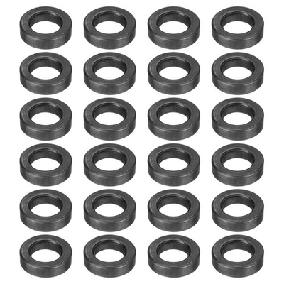 #ad 24 Pcs Carbon Steel Flat Washer Fits M10 x 18mm x 5mm Black Washer Fits $18.79