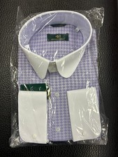 Men dress shirt slim fit size:L