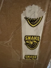 24mm "SNAKE" Glassine Wax Stamp Bags, 21,600 Total (600/Box, 36 Boxes)