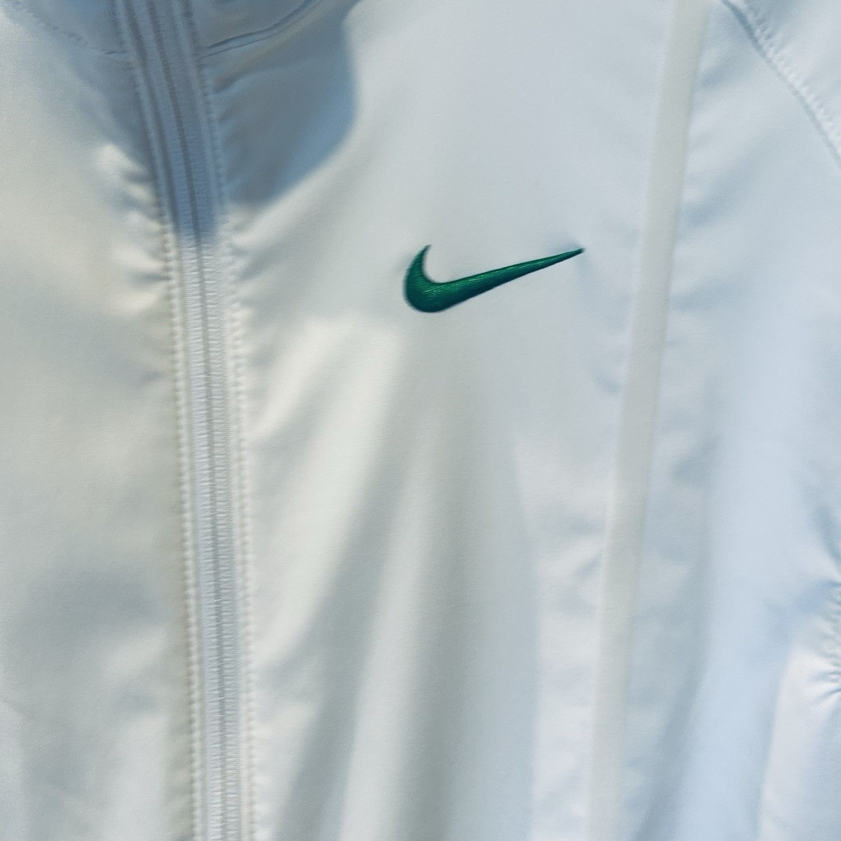 Nike roger federer RF Wimbledon Tennis Full Zip White Jacket Men's