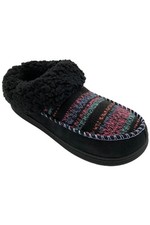 MUK LUKS Women's Minerva Slipper Clogs Black/Multi