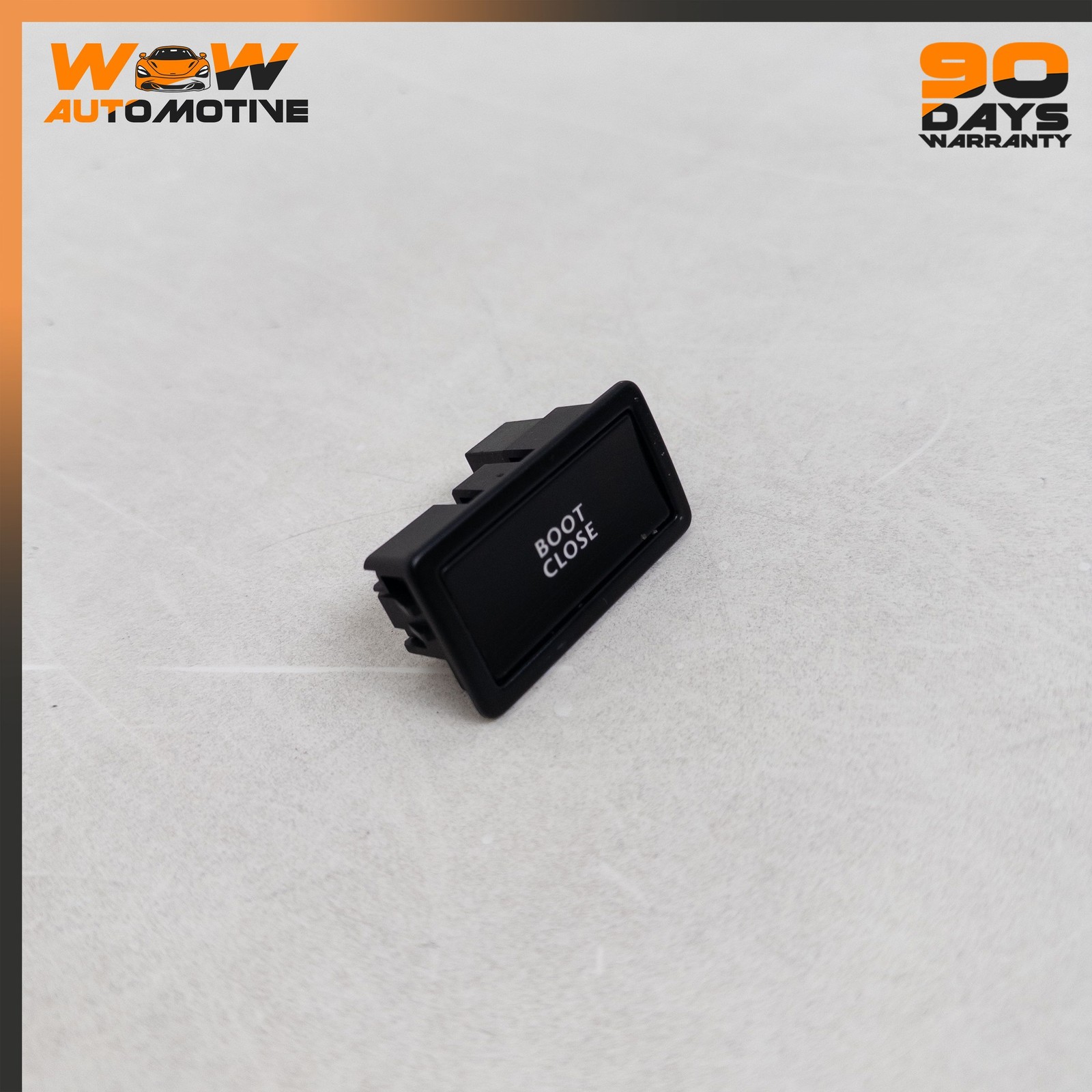 04-13 BENTLEY CONTINENTAL GTC FLYING SPUR REAR LID RELEASE PUSH SWITCH BLACK OEM
