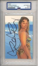 Ronda Rousey Sports Illustrated SI Swimsuit Photo PSA DNA COA AUTOGRAPH UFC WWE