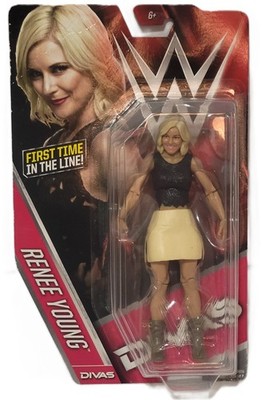 2016 Mattel WWE Series 60 Renee Young Divas First Time in the Line Action Figure