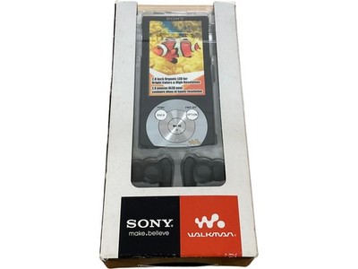 Sony NWZ-A845 Walkman 2,8 Zoll OLED Display 16GB MP3 Player Schwarz Neu Open Box