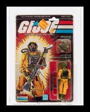 Vintage 1985 Hasbro GI Joe Series 4 34 Back Airtight MOC CAS 70