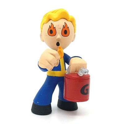 Funko Fallout Mystery Minis PYROMANIAC PERK Gamestop Exclusive (3ShipsFree)