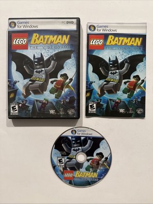 LEGO Batman: The Videogame (PC, 2008) CIB TESTED WORKS
