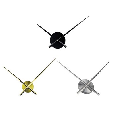 3D Wall Clock DIY Large Clock Hands for Kitchen Office & Home Art Decor Quartz