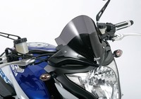 Ermax Naked-Bike-Scheibe Acrylic Durchsichtig Schwarz GetöNt FüR Honda CB1000R