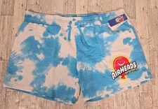 AIRHEADS XTREMES Tie Dye Shorts XXL (2X) Blue & White Juniors NEW