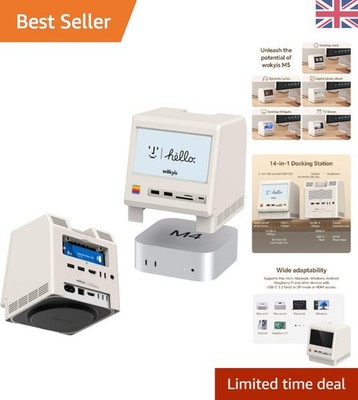 Vielseitige Dockingstation für Mac Mini M4 - 10Gbps Leistung & elegantes Design