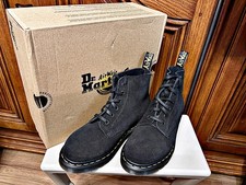 😎Neuve bottine basses à lacet 101 en daim noire marque doc martens air wair😎