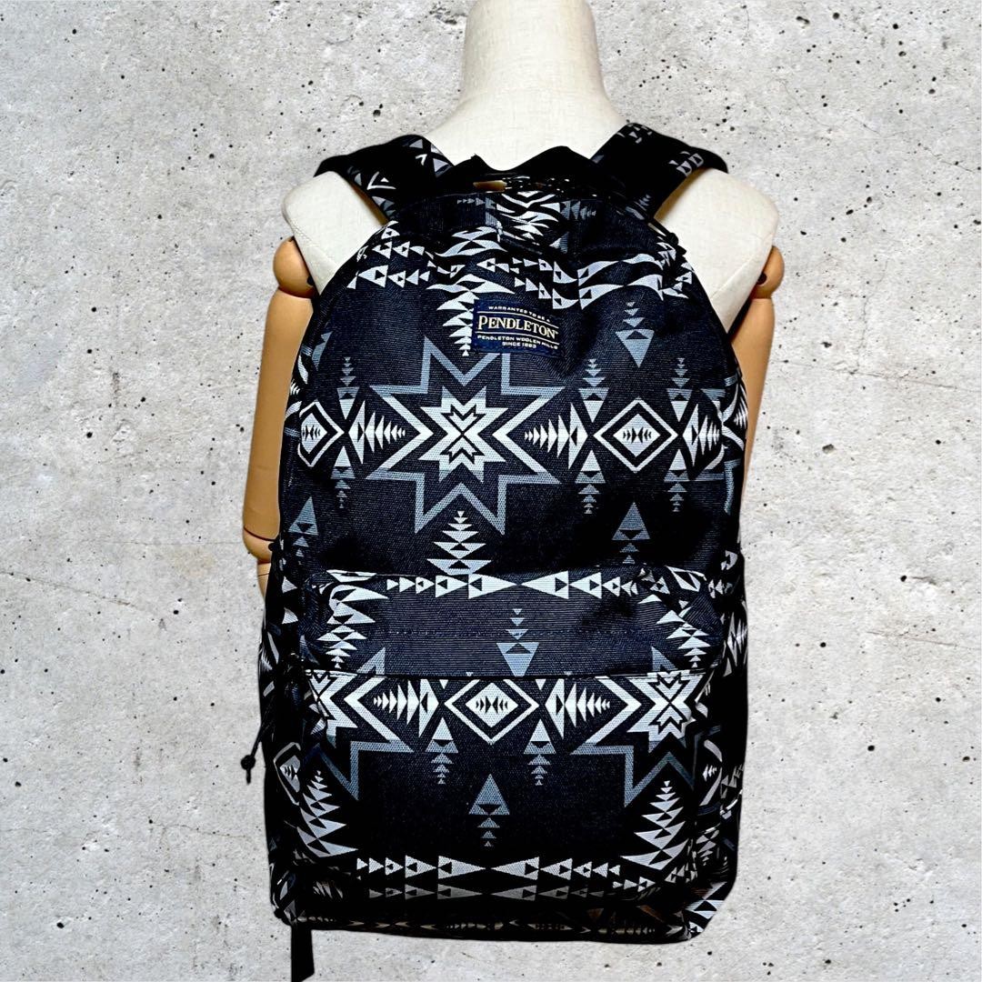 Pendleton x Era Black Polyester Backpack Large Ca… - image 2