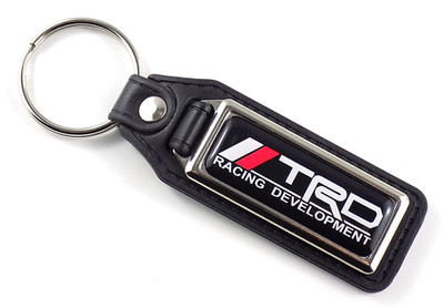 TRD RACING DEVELOPMENT KEY FOB RING CHAIN PATCH PIN TOYOTA FJ CRUISER TUNDRA TD2
