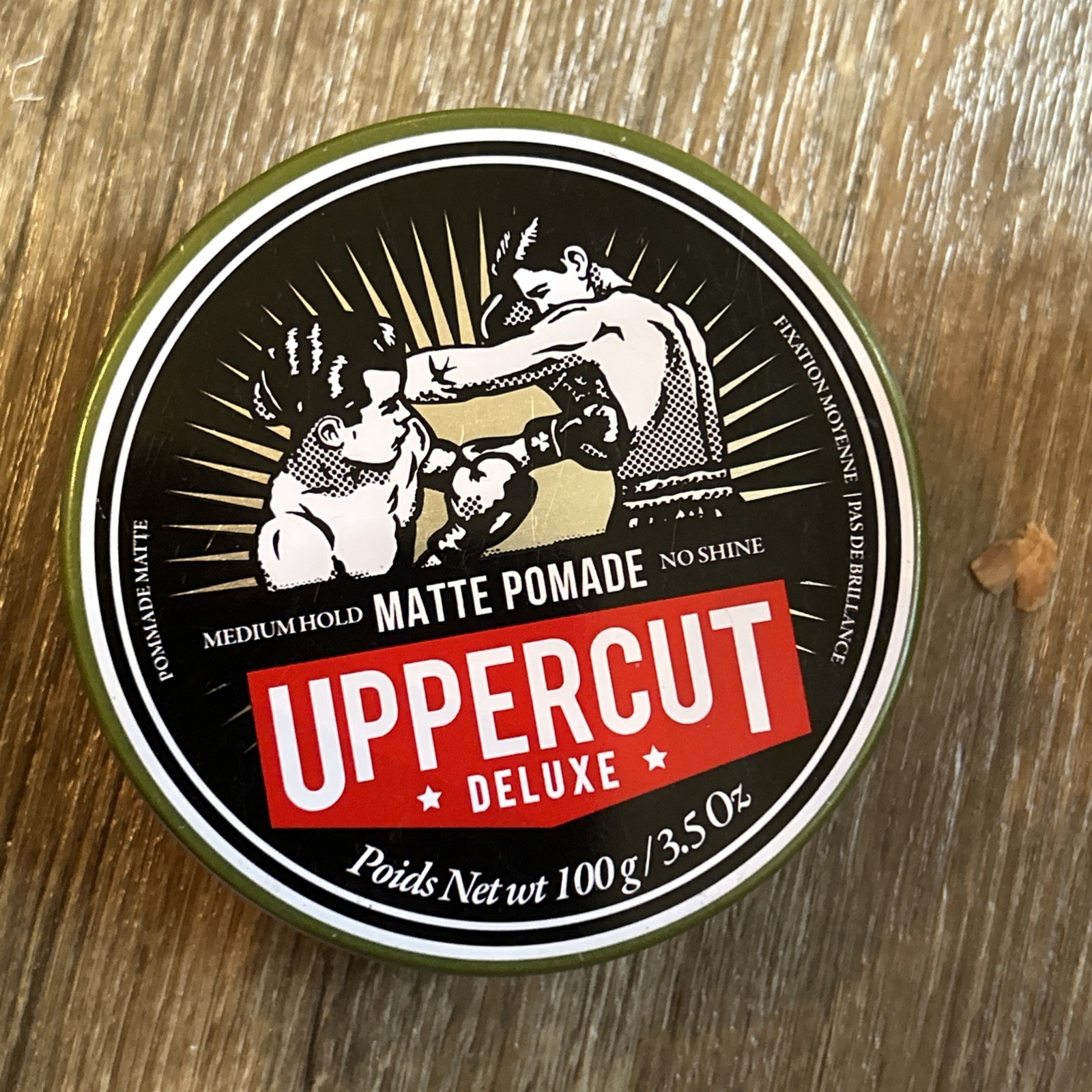 Uppercut Deluxe Matte Pomade Medium Hold No Shine 100g