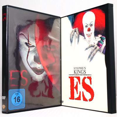 2x Stephen King Es DVD Original & Remake Tommy Lee Wallace Andy Muschietti Curry