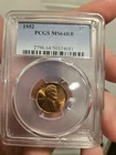 1952 Wheat Penny Cent MS64RB MS64 PCGS