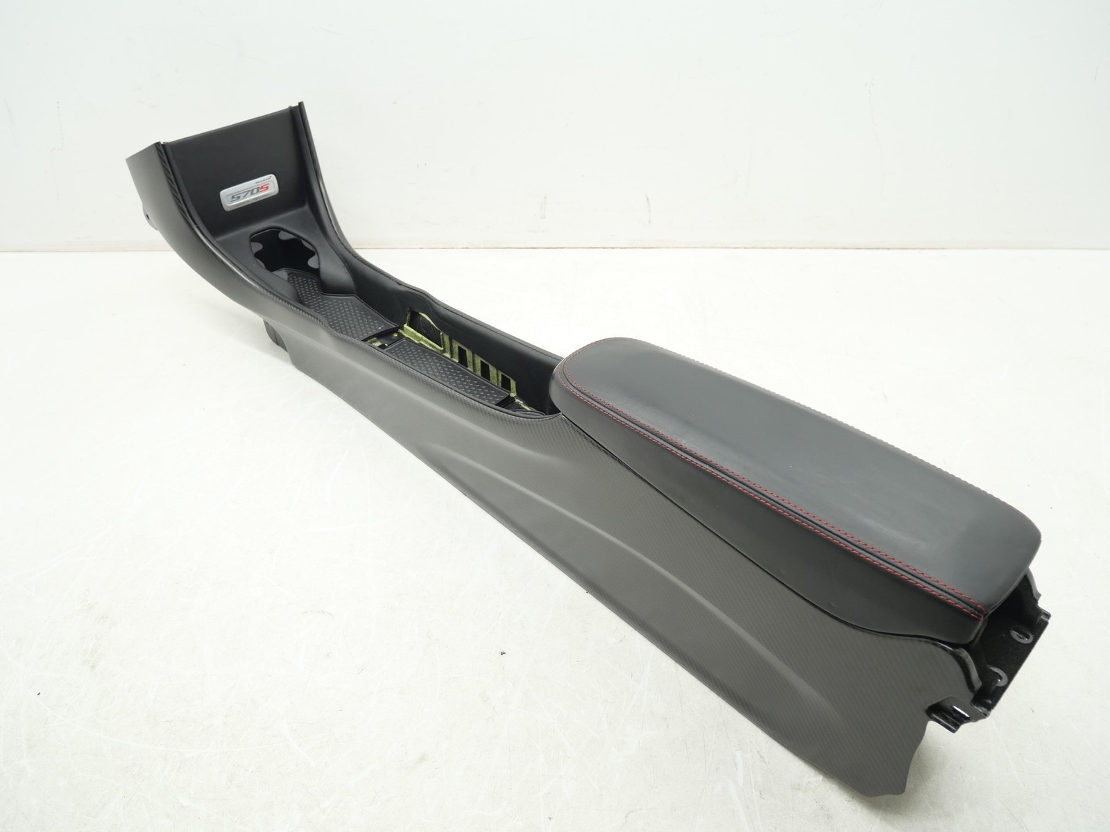 Used Carbon Fiber Center Console Arm Rest 2016-2021 McLaren 570s 13N1157CP OEM